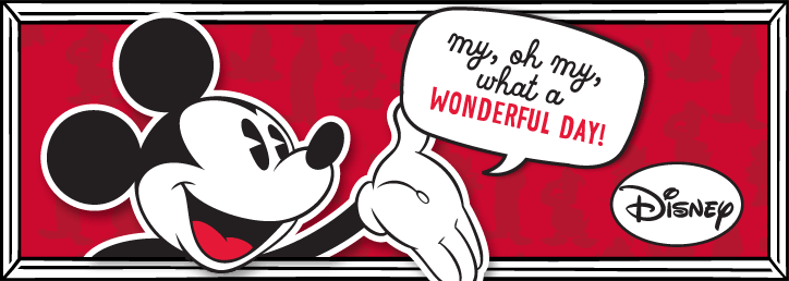 My, oh my, what a wonderful day!