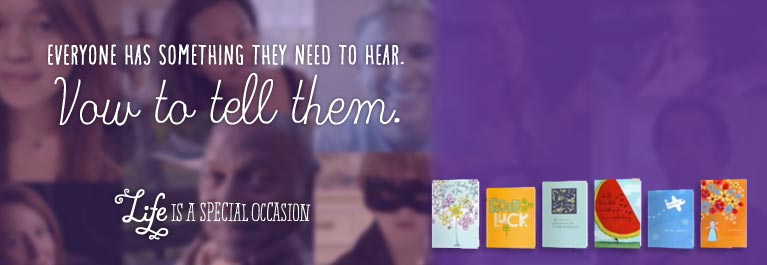 Everyone has something they need to hear. Vow to tell them.