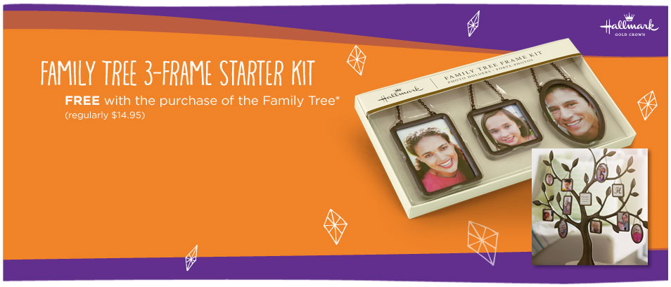 Family Tree 3-Frame Starter Kit