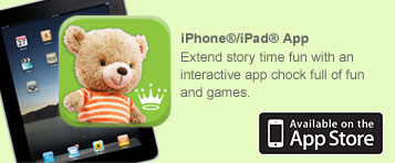 iPhone®/iPad® App Extend story time fun with an interactive app chock full of fun and games.