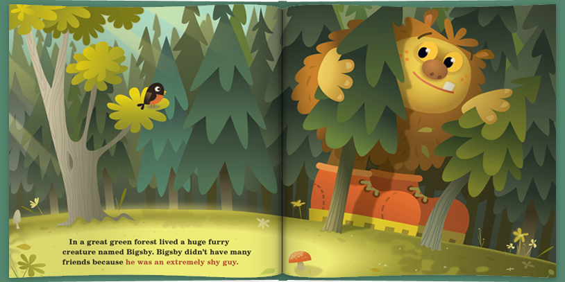 Bigsby is a shy guy.
