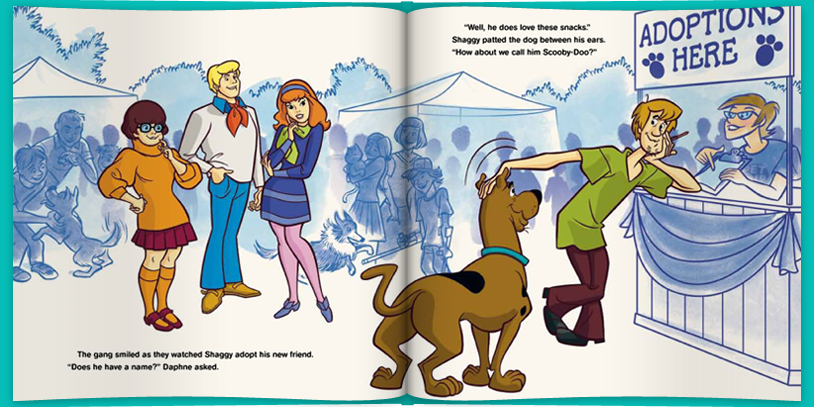 Scooby-Doo finds new friends