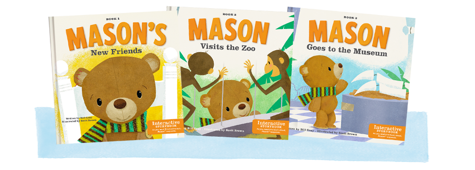 Mason Interactive Story Buddy Coordinating Books