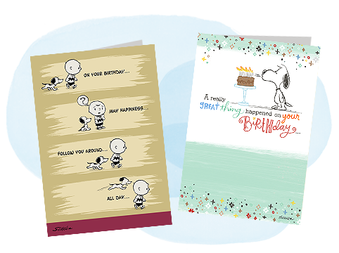Peanuts cards
